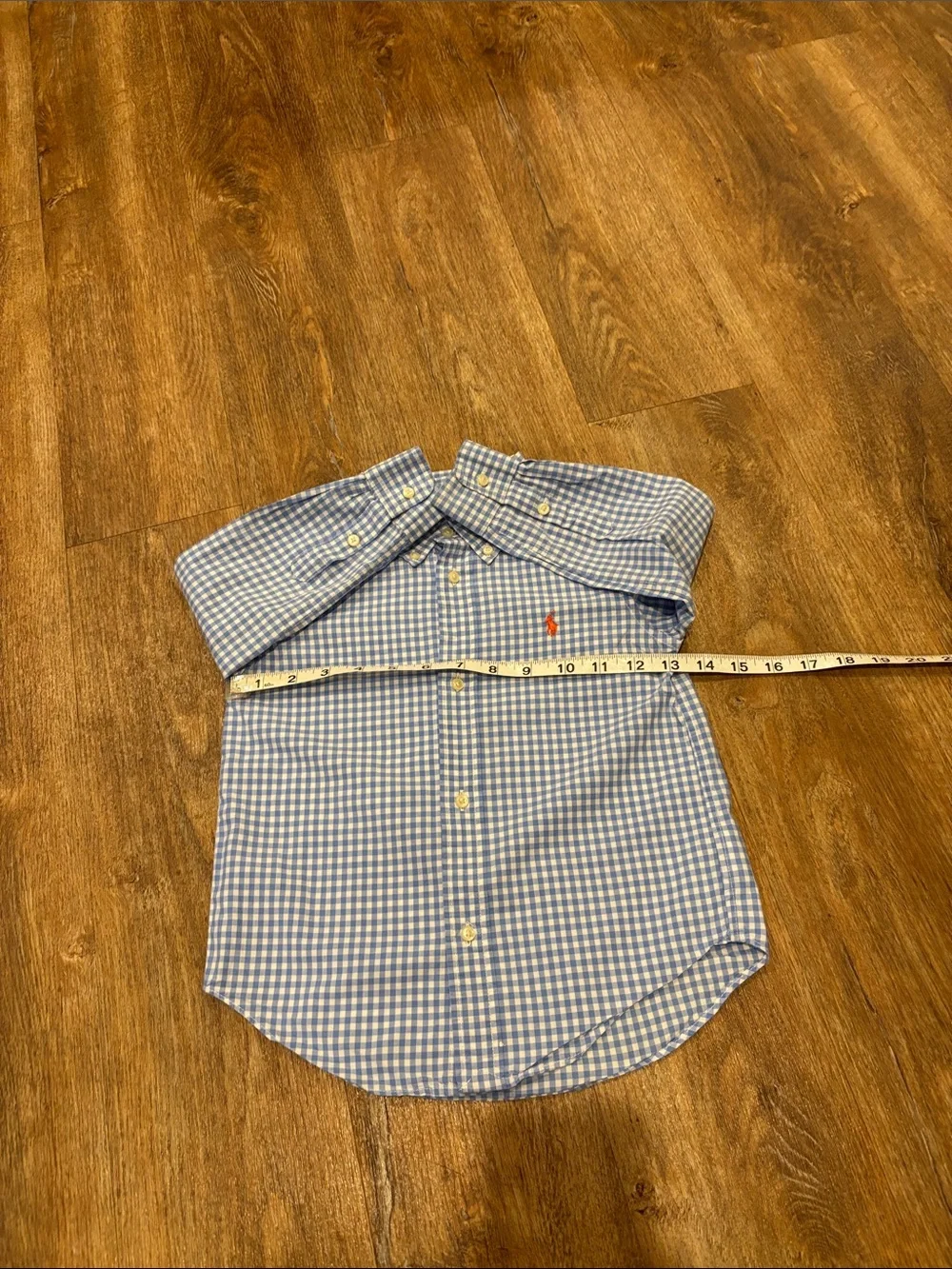 Lot of 4  Ralph Lauren Gingham Plaid Shirts Boys 3/3T  EUC